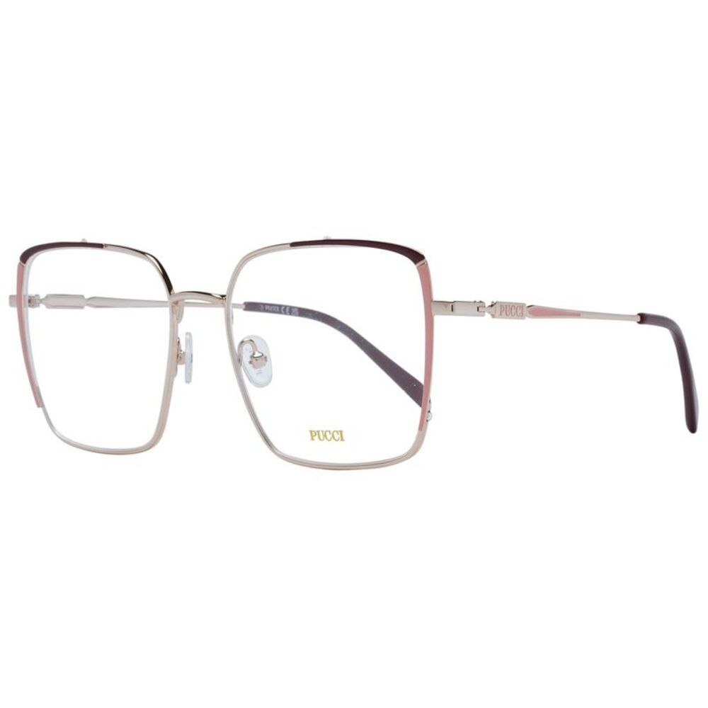 Emilio Pucci Silver Metal Glasses Women's (Frames)